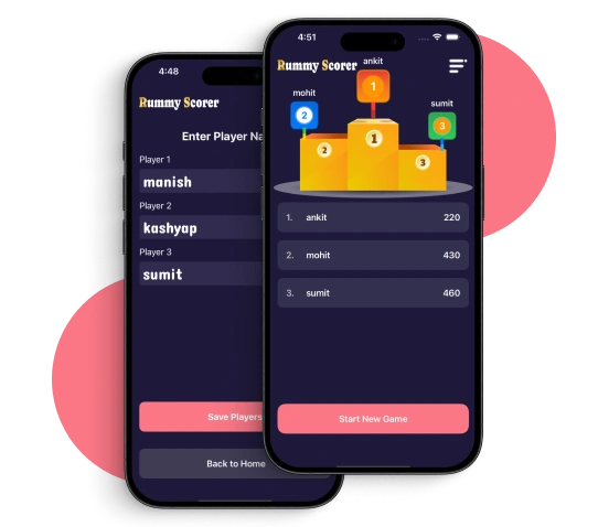 Rummy Scorer - Solution Overview