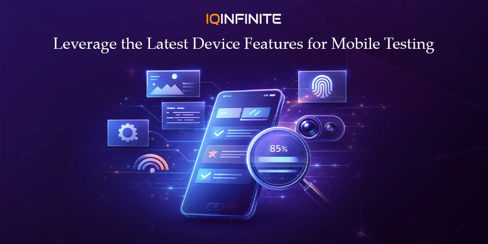 Boost Your Mobile Testing with the Newest Device Features