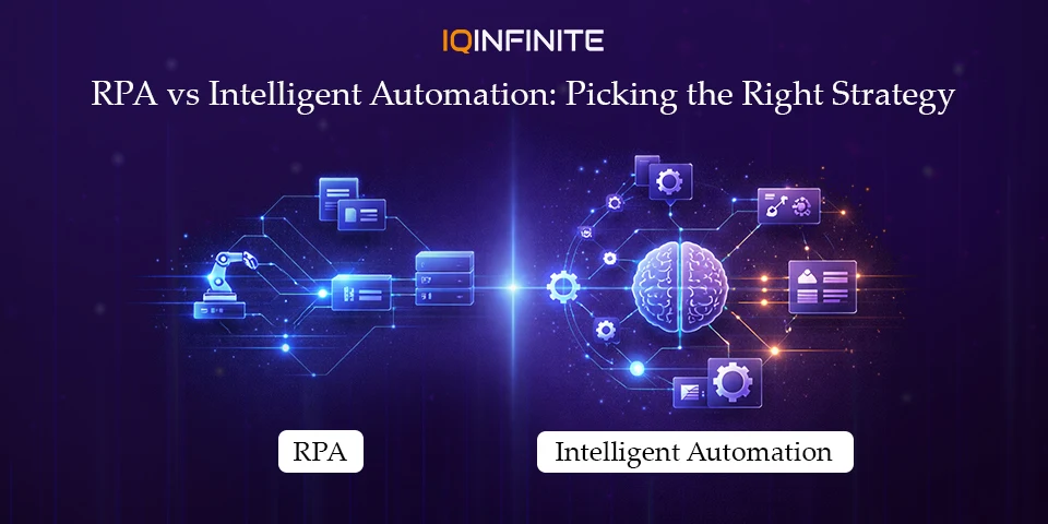 RPA vs Intelligent Automation: Choosing the Best Business Strategy