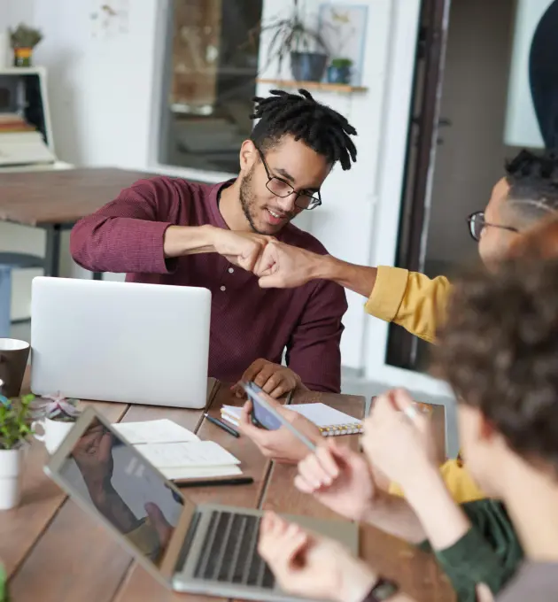 Team collaboration meeting