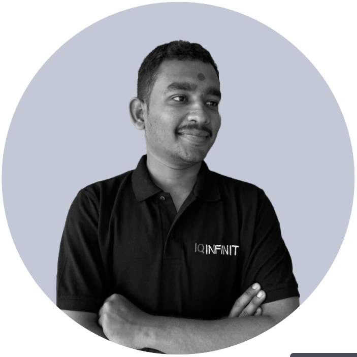 Kashyap Sharma - Professional at IQ Infinite Technologies