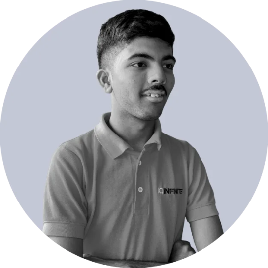 Tirth Shah - Professional at IQ Infinite Technologies